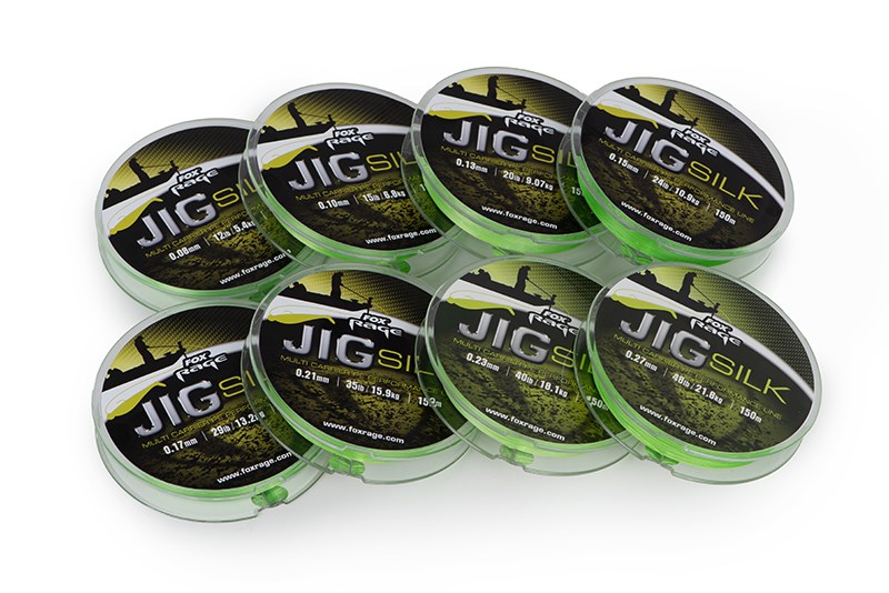 Fox Rage Splétaná Šňůra Jig Silk 150 m (6)